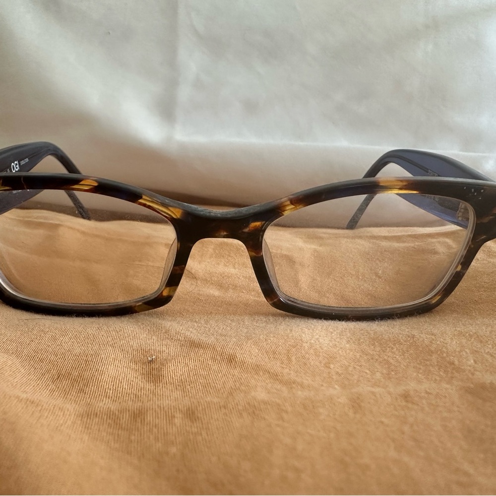 Ogi Tortoise Shell Rectangular Glasses - image 6